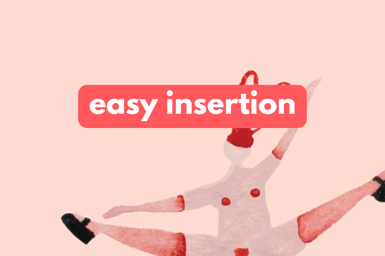 Struggling to insert your menstrual disc? Water-based lube is the secret weapon for smooth, easy insertion—especially on heavy days or with a high or tilted cervix.