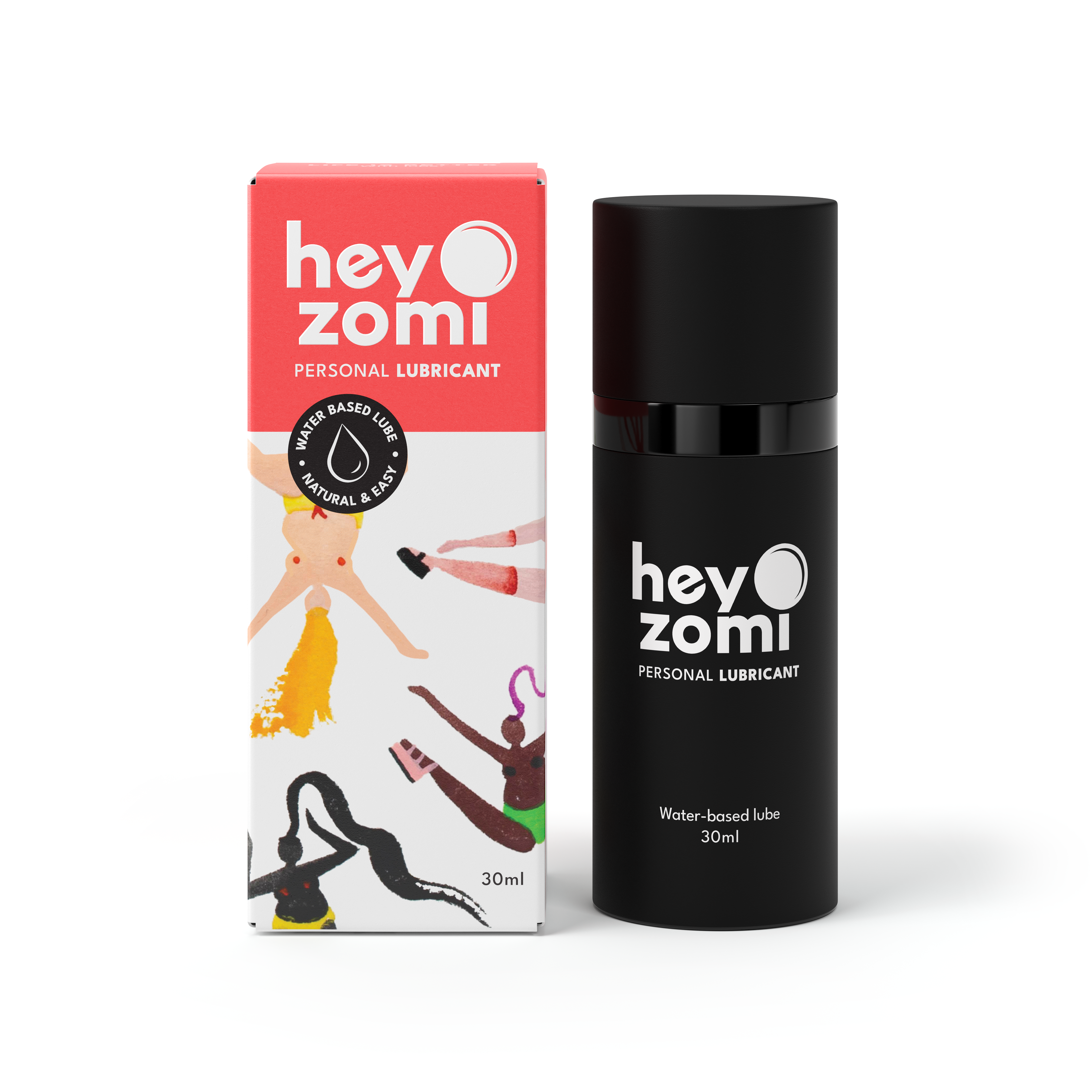 The Hey Zomi Water-based Lubricant 30ml The Hey Zomi Water-based Lubricant 30ml