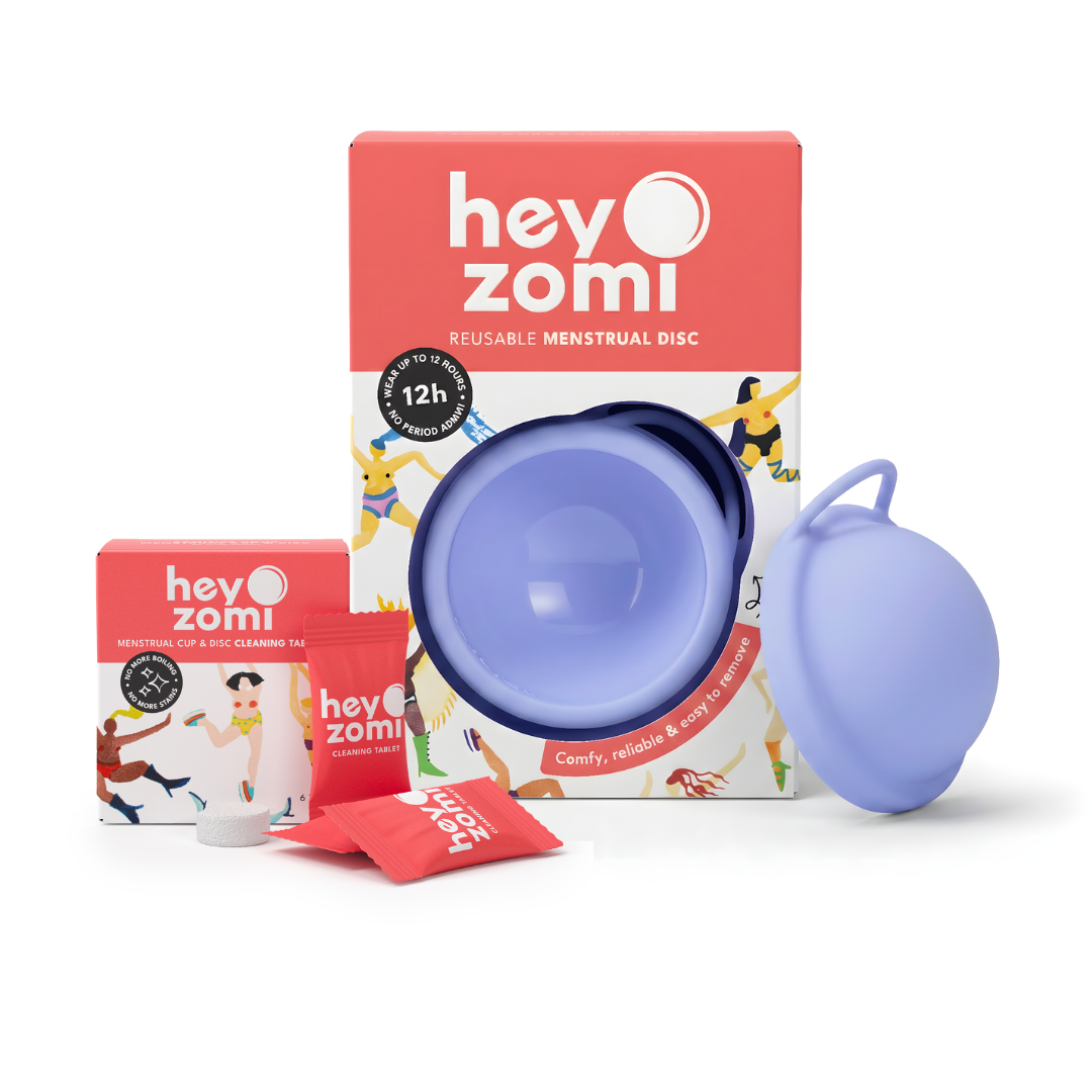 Keep It Clean Bundle: Menstrual Disc + Cleaning Tablets – Hey Zomi
