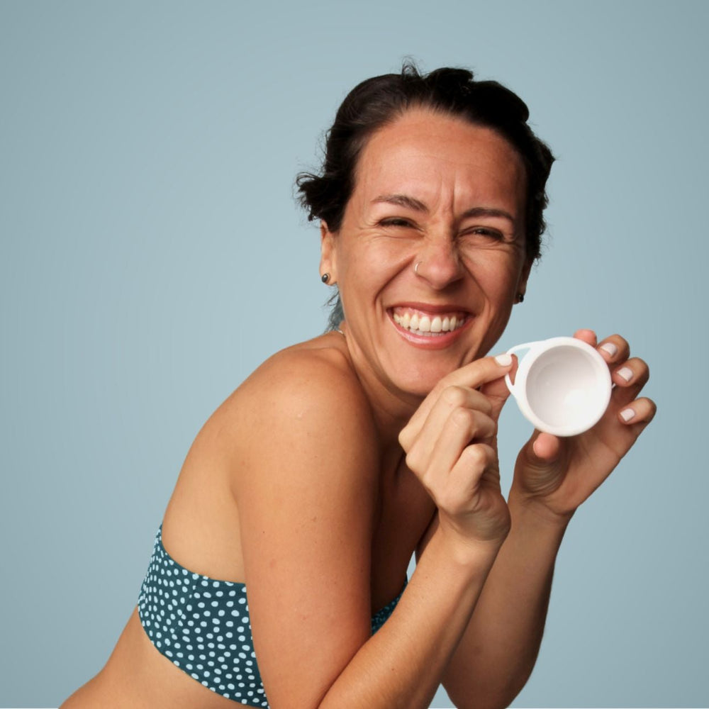 Hey Zomi - how to make a menstrual disc even easier to use!