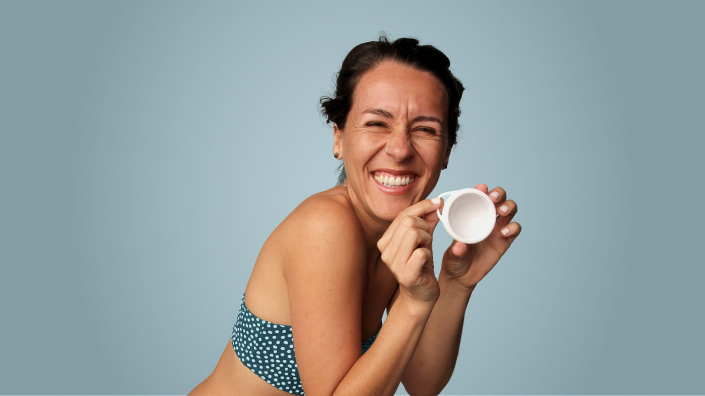 Hey Zomi - how to make a menstrual disc even easier to use!