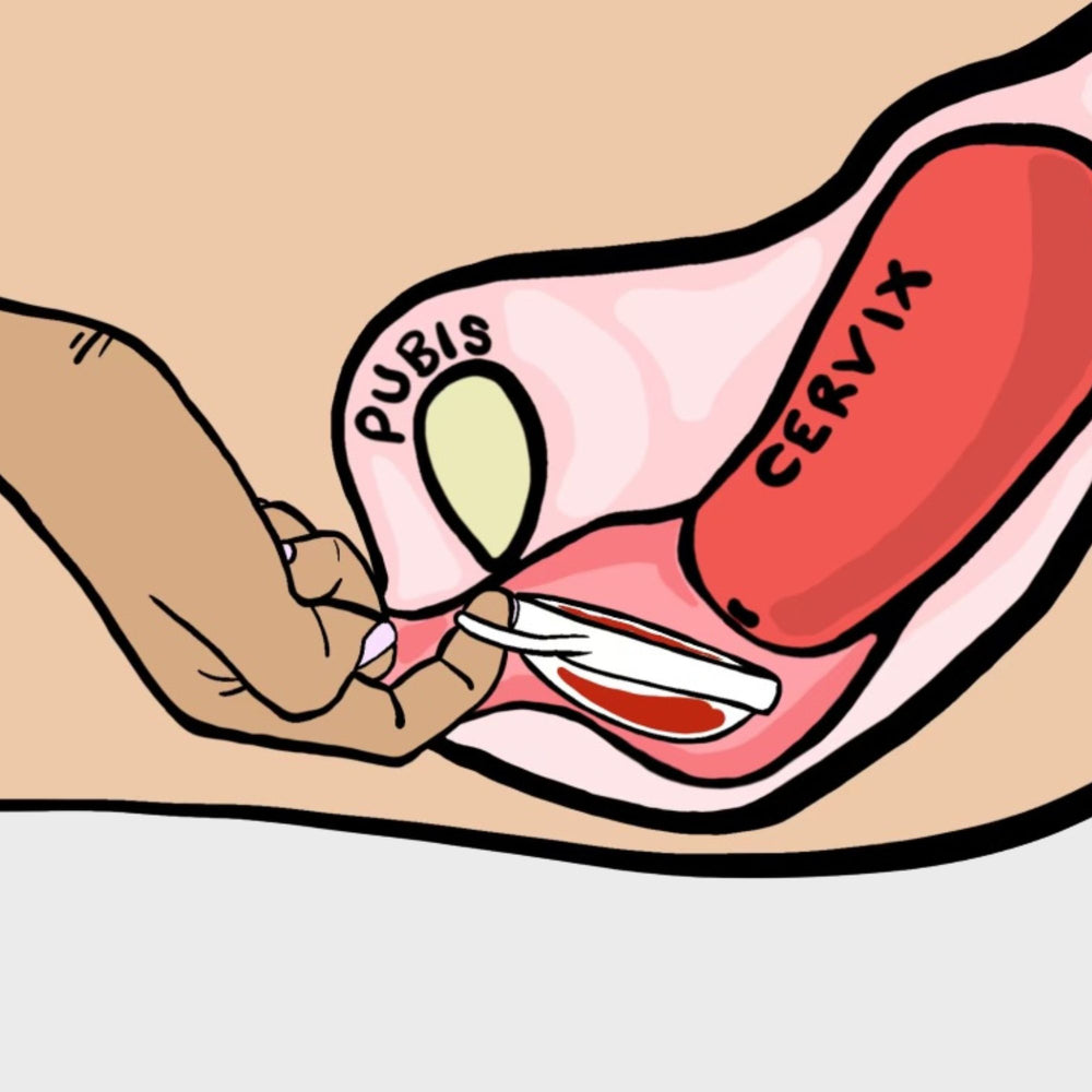 Period Disc Instructions - Step 5 - How to Remove a Menstrual Disc