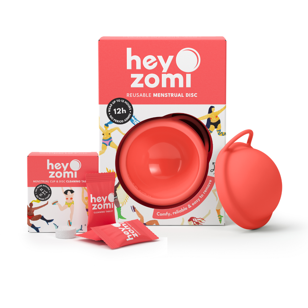 Keep It Clean Bundle: Menstrual Disc + Cleaning Tablets – Hey Zomi
