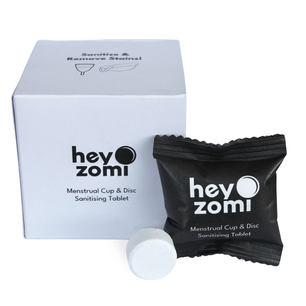 The Hey Zomi Menstrual Cup & Disc Cleaner - Sanitises & Removes Stains