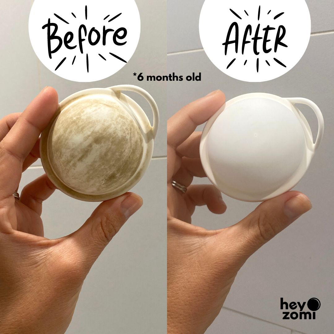 
                  
                    Stained menstrual disc? Restore it to new with the Hey Zomi cleaning tablets
                  
                