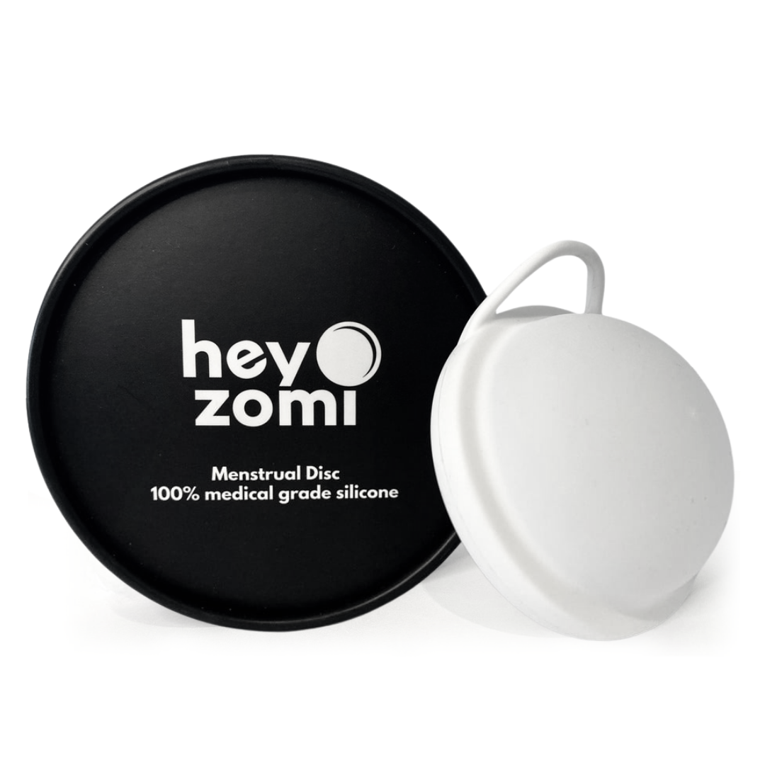 
                  
                    Hey Zomi Menstrual Disc in Moonlight White - for a period on your terms
                  
                